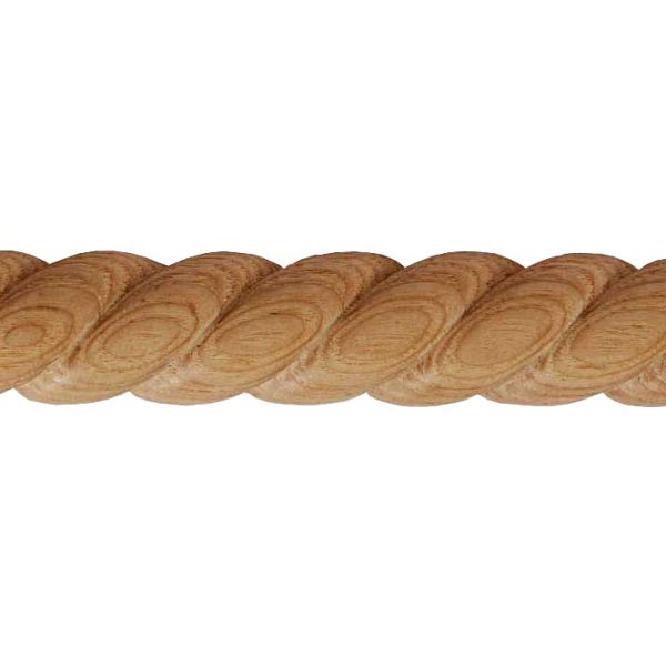 Half Round Rope Twist Moulding Small - 526 - Wild Goose Carvings