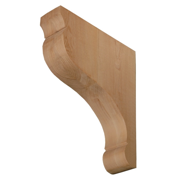 Wild Goose Carvings Pinewood Corbel PG949 - Kitchen Extractor Hood Support Bracket