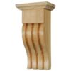 Medium Fluted Zen Corbels with Capping