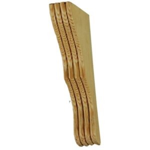 Narrow Reeded Bracket