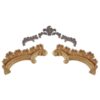 Large Rococo Pediment Rails