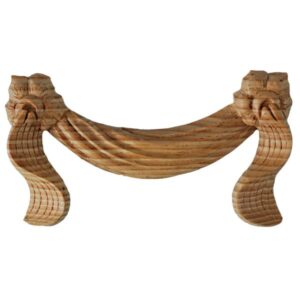 Small Linenfold Swag and Drop