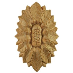 Medium Classical Wood Medallion