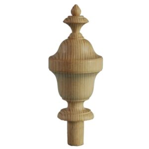 Ornate Wooden Finial
