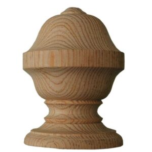 Plain Turned Newel Post Finial
