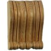 Small Fluted Wood Brackets