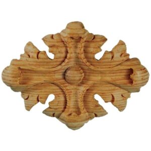 Victorian Style Cross Emblem - 466