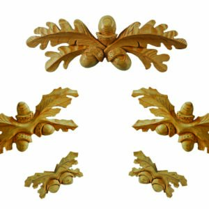 Combination Set of Carved Oakleaves & Acorns - 968